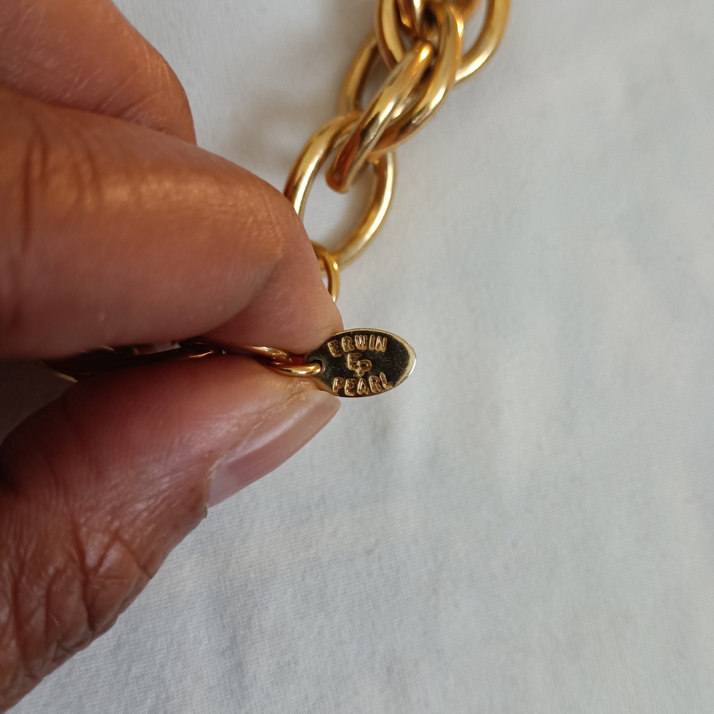 Chic Gold Rope Necklace - Picture 3 of 3